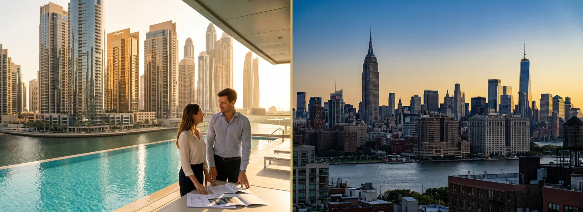 Dubai vs New York Real Estate: Yield, Tax & $1M