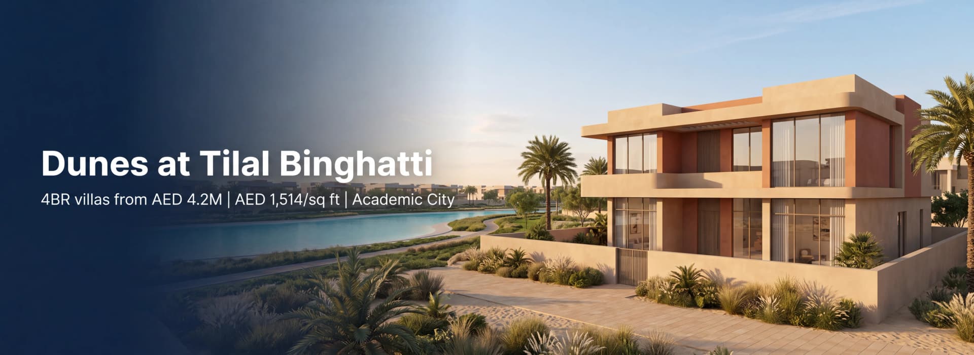 Dunes at Tilal Binghatti: 4BR Villa Prices, Floor Plans, Payment Plan and Brochure